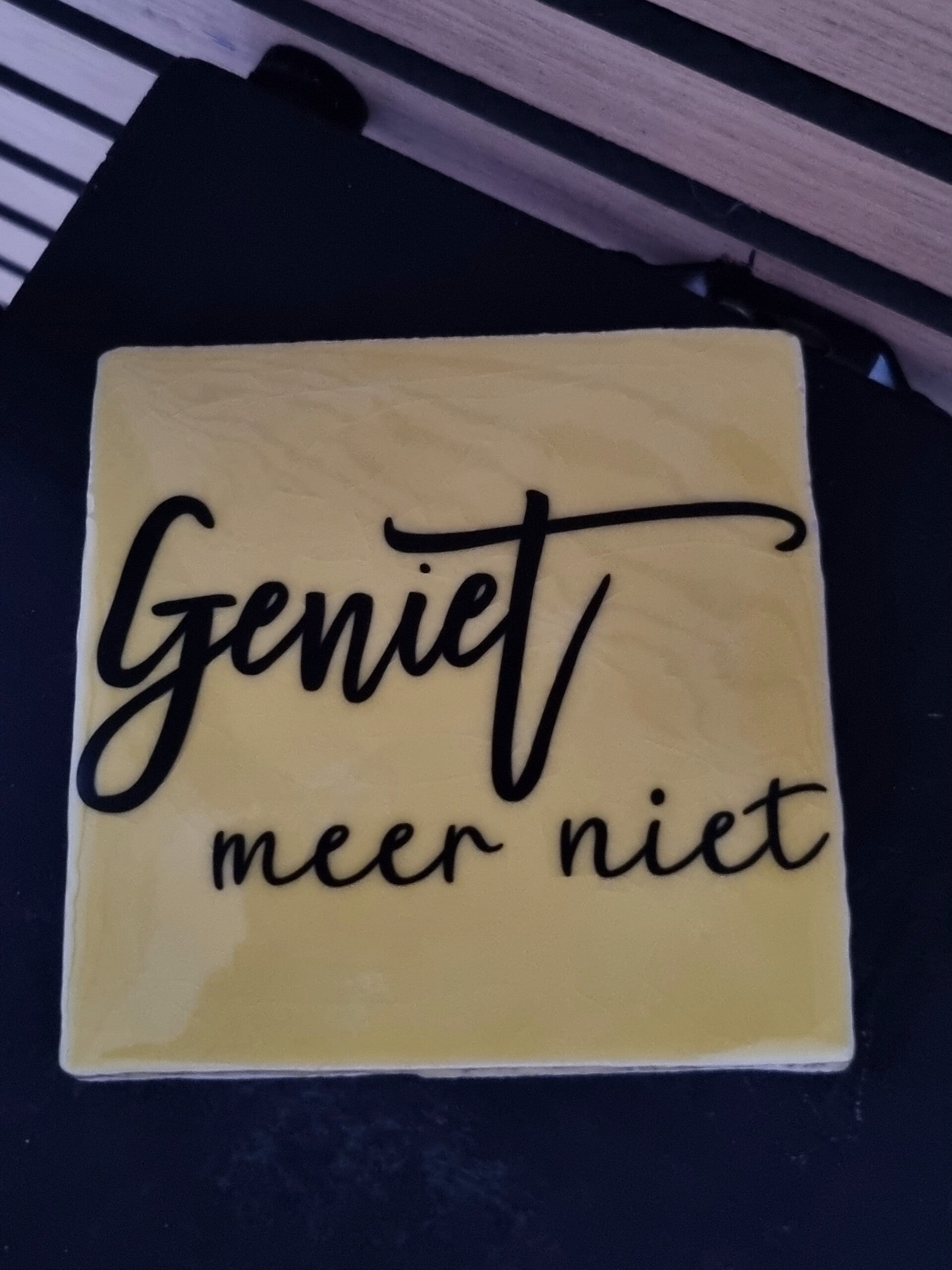 Geniet meer niet