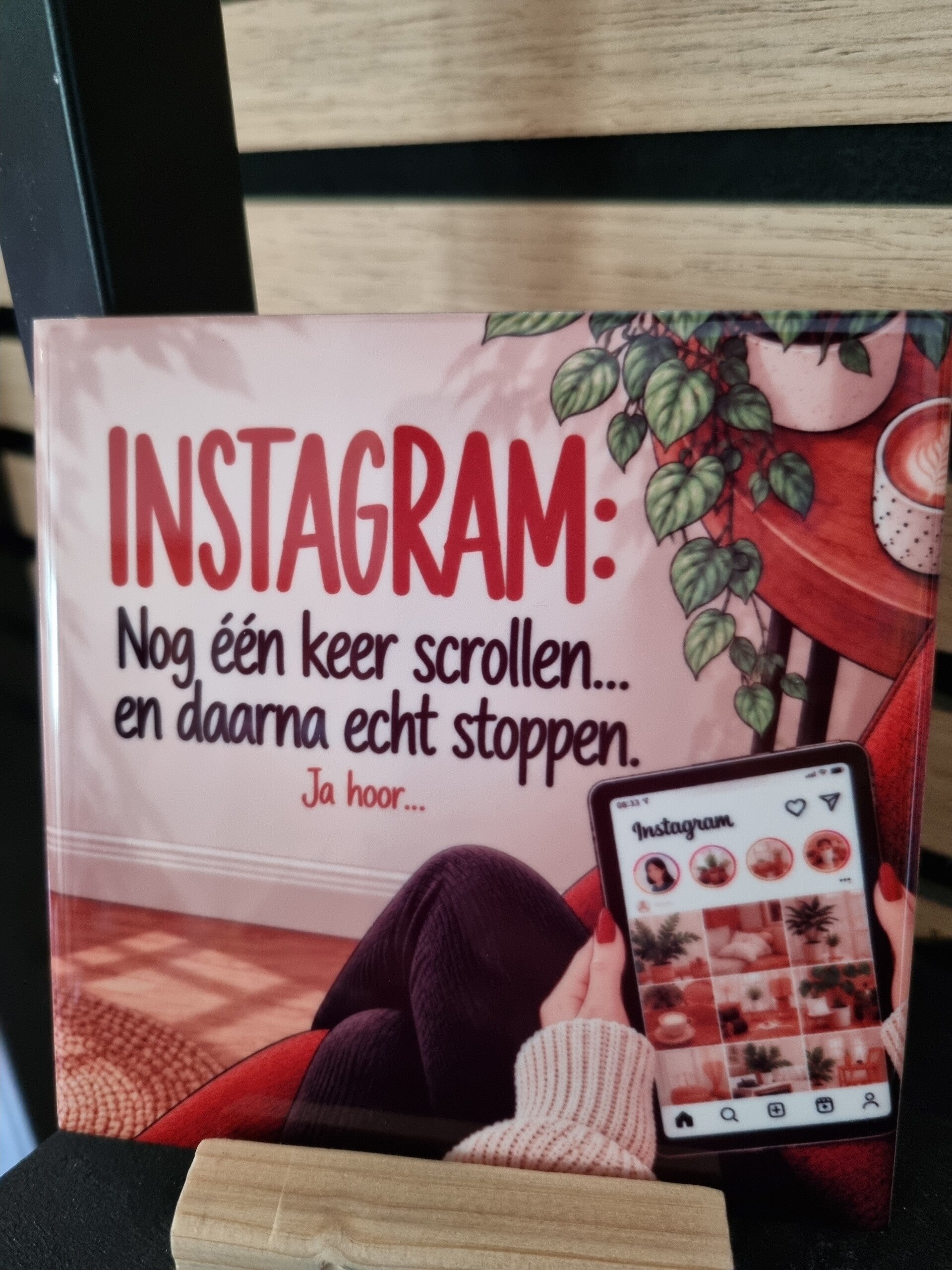 Instagram: Nog één keer scrollen... en daarna echt stoppen. Ja hoor...