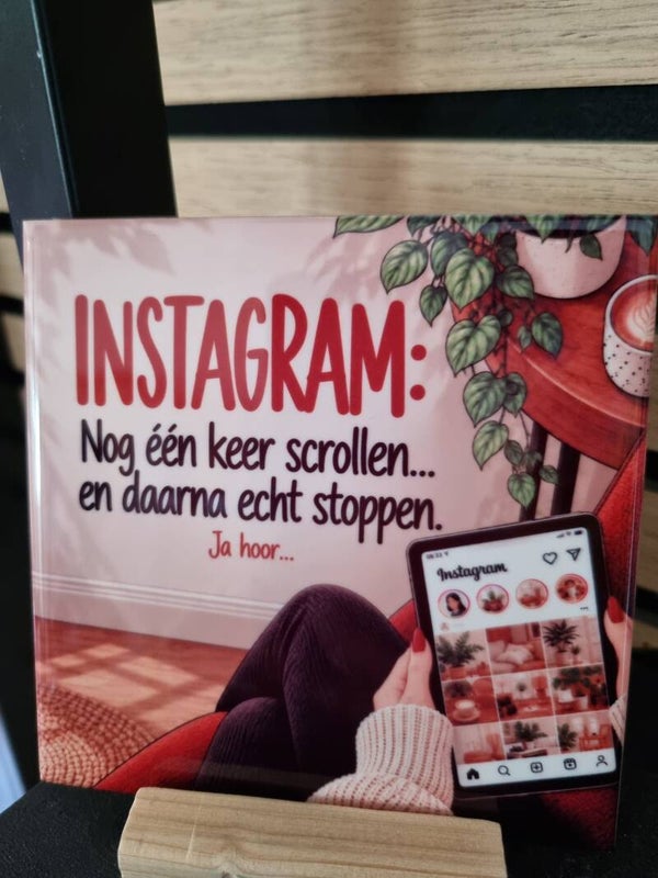 Instagram: Nog één keer scrollen... en daarna echt stoppen. Ja hoor...
