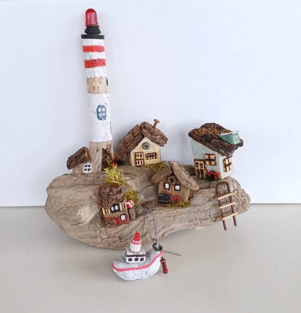 Pequeño pueblo marinero