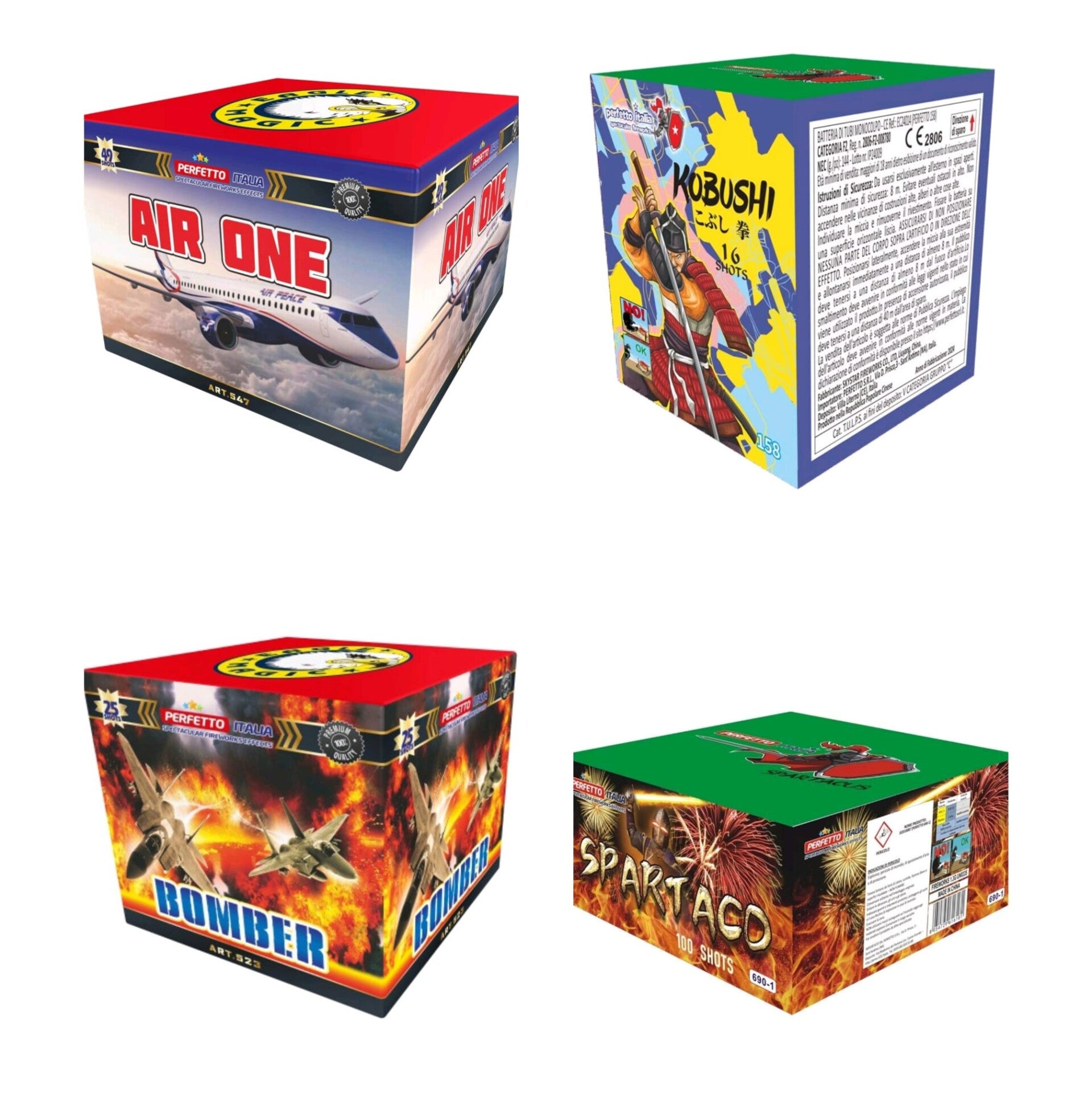 SET CAPODANNO 4 PEZZI