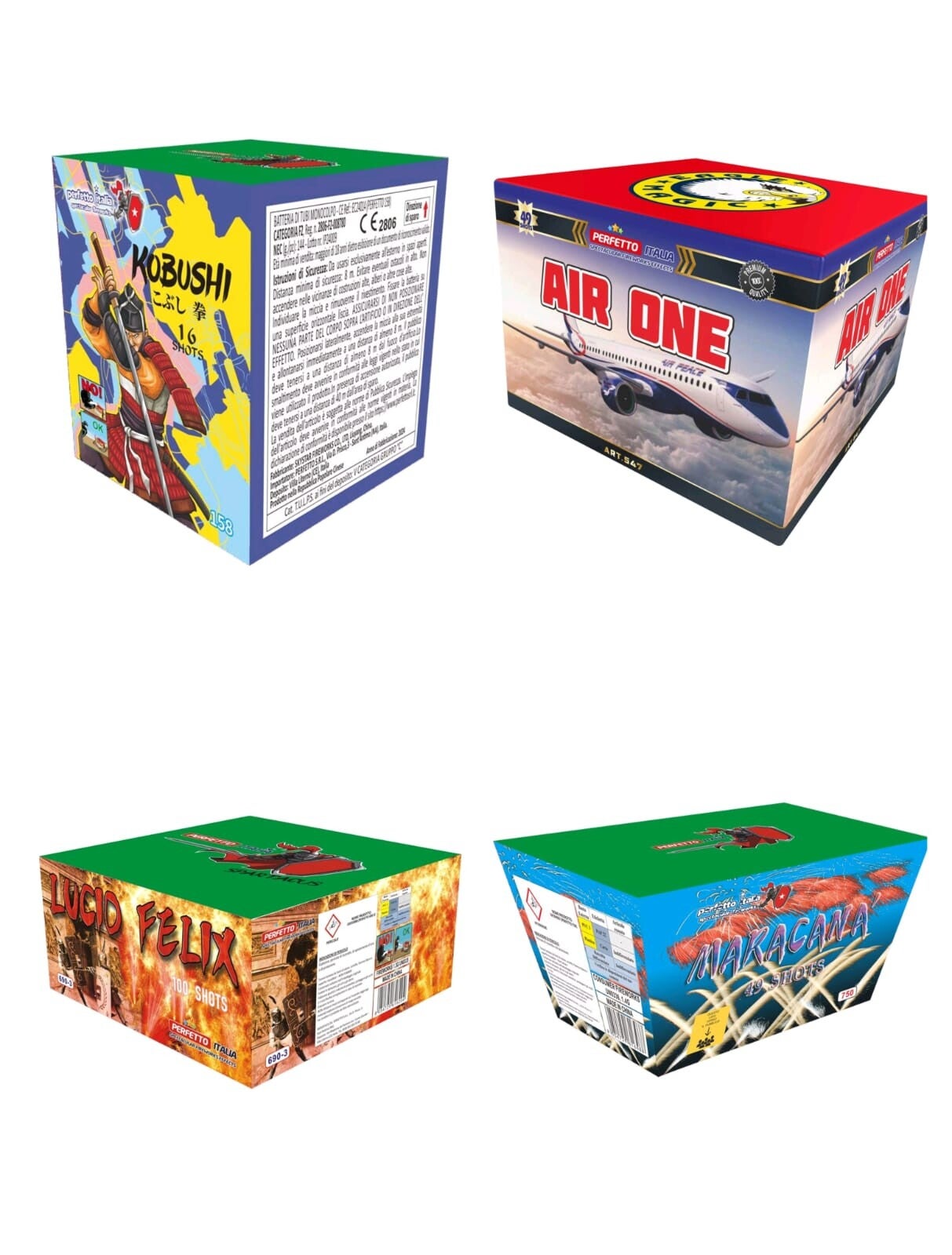 SET CAPODANNO 4 PEZZI