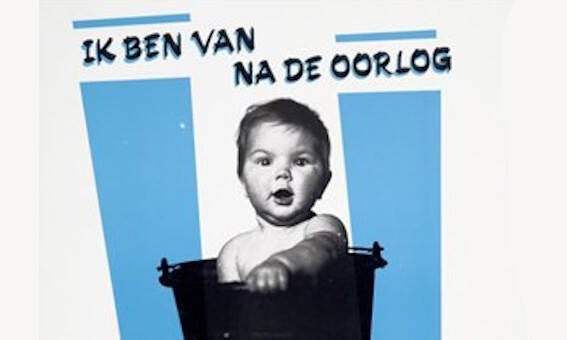 poster Ik ben van na de oorlog