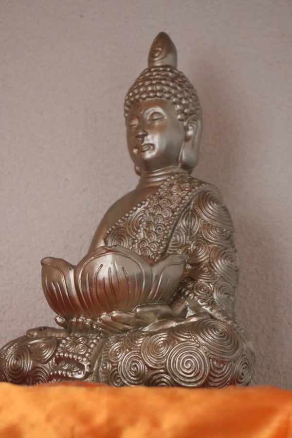 Teelichthalter Buddah groß