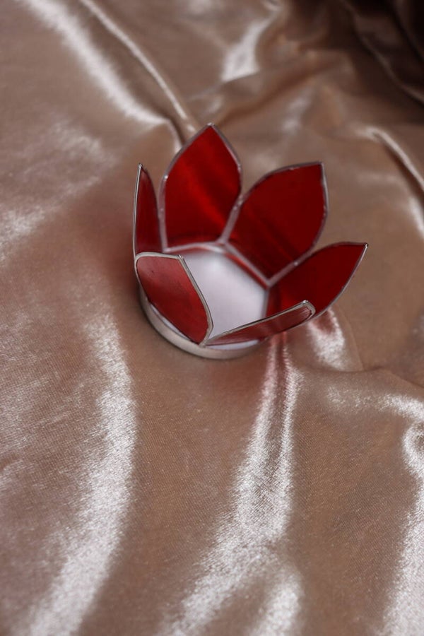 Lotus Teelichthalter