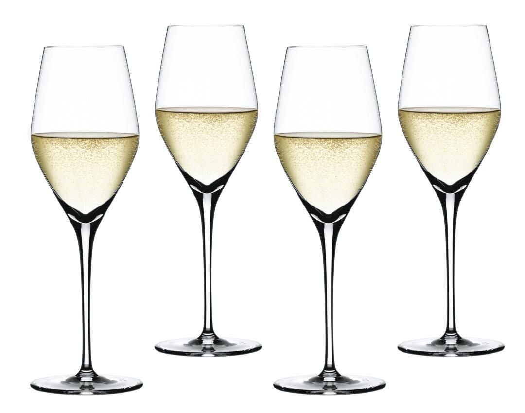 Spiegelau Authentis Champagneglazen 270 ml – Set van 4 Professionele Flûtes