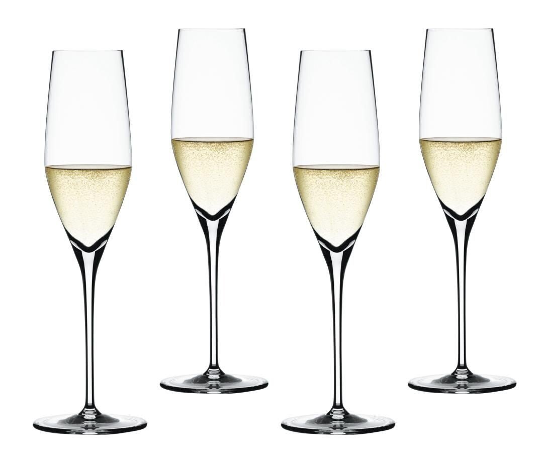 Spiegelau Authentis Champagneflûtes 190 ml – Set van 4 Professionele Champagneglazen