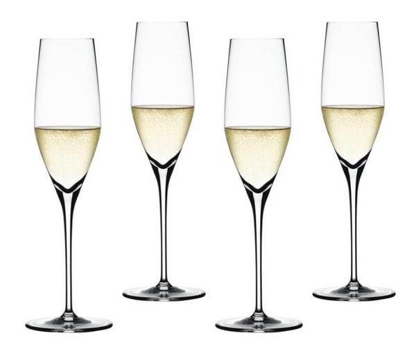 Spiegelau Authentis Champagneflûtes 190 ml – Set van 4 Professionele Champagneglazen