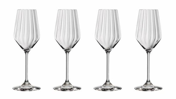 Spiegelau Lifestyle Champagneglazen 310 ml – Set van 4 Luxe Flûtes