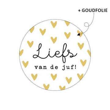 Sticker | Liefs van de juf