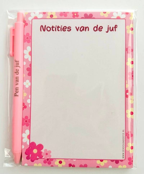 --> Notities van de juf | Pen van de juf