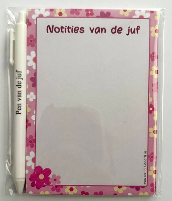 --> Notities van de juf | Pen van de juf