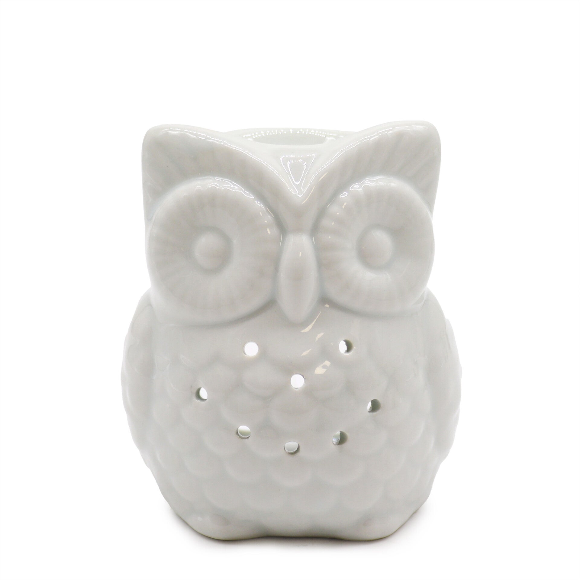 Uil Wax / Oliebrander - Wit
