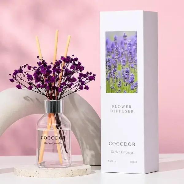 Bloemen Geurstokjes - Tuinlavendel Geur 100ml