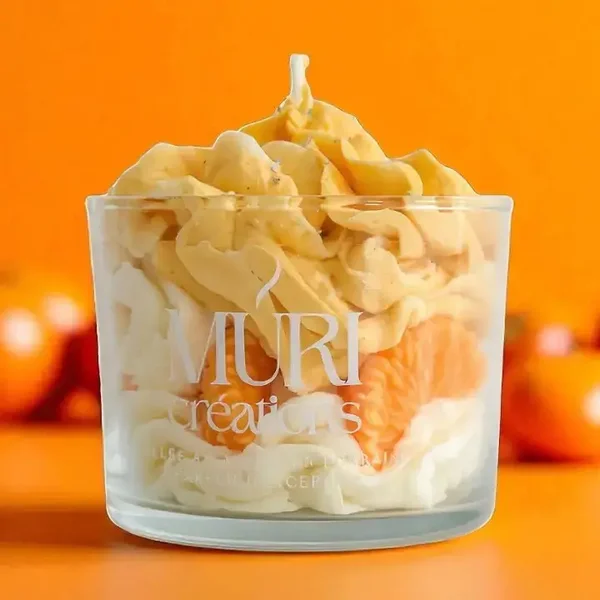 Luxe Geurkaars – Mandarijn (150 ml Sojawax)