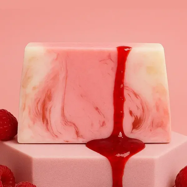 Zoete Frambozen Zeep Plak (  Framboise )