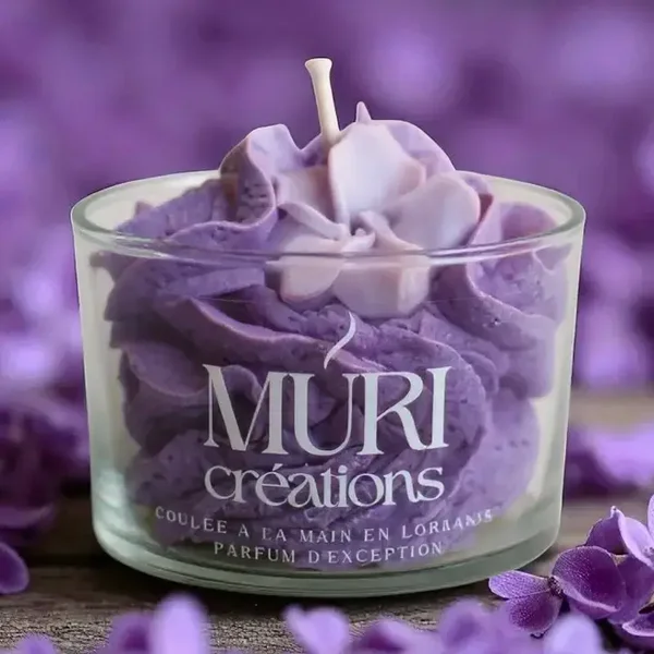 Luxe Geurkaars – Violet (150 ml of 200 ml Sojawax)