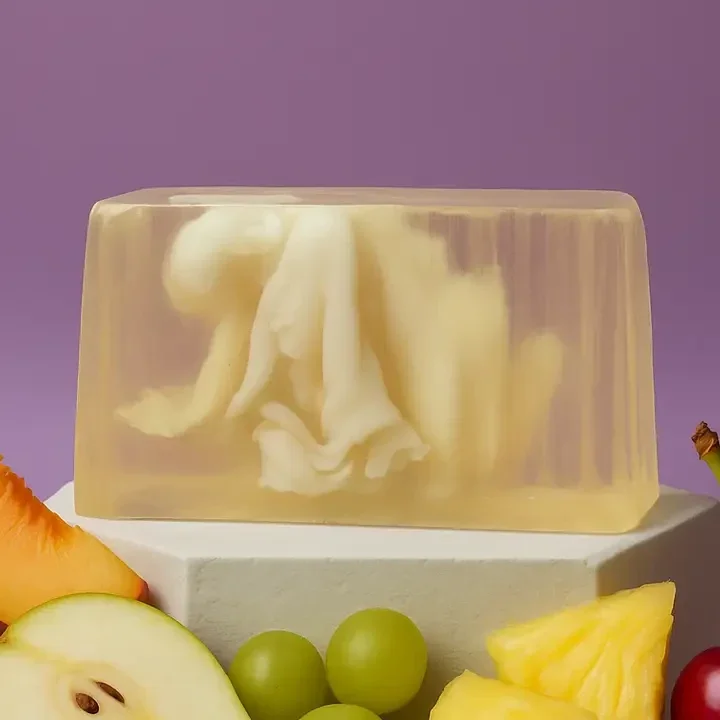 Fruitcocktail Zeep Plak ( Salade de fruits )