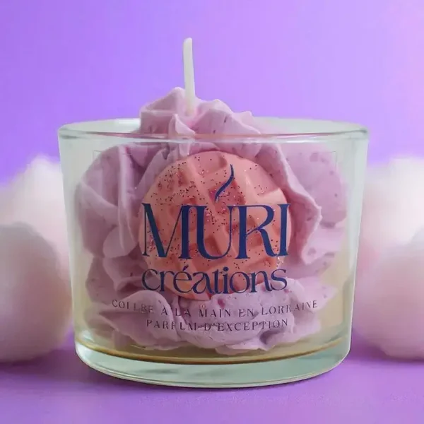 Luxe Geurkaars – Cotton Candy (150 ml of 200 ml Sojawax)
