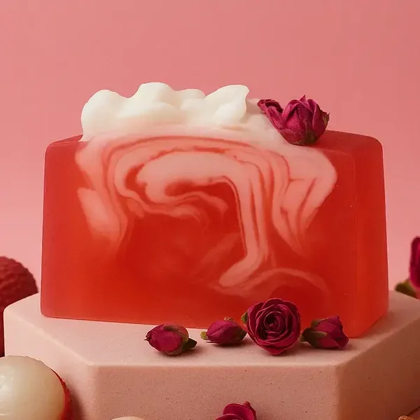 Witte Lovers Zeep Plak (  Amoureux spirituels )