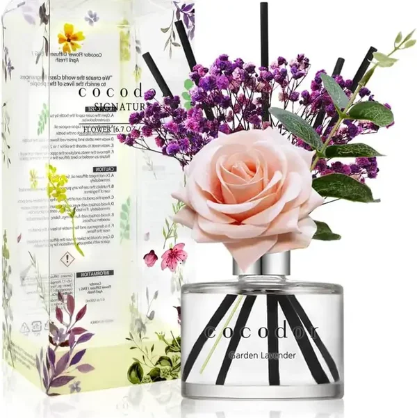 Rozen Geurstokjes - Tuin Lavendel Geur 200ml