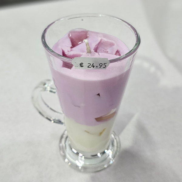 Iced lavender Bliss Kaars