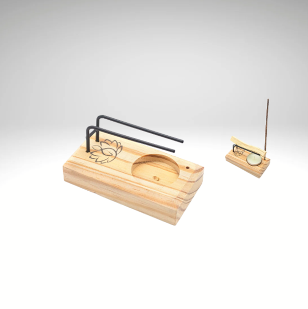Lotusbloem Palo Santo & Wierook Houder