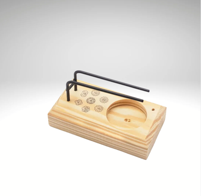 7 Chakra Palo Santa & Wierook Houder