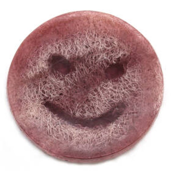Smiley Face Scrub Zeep - Paarse Druif
