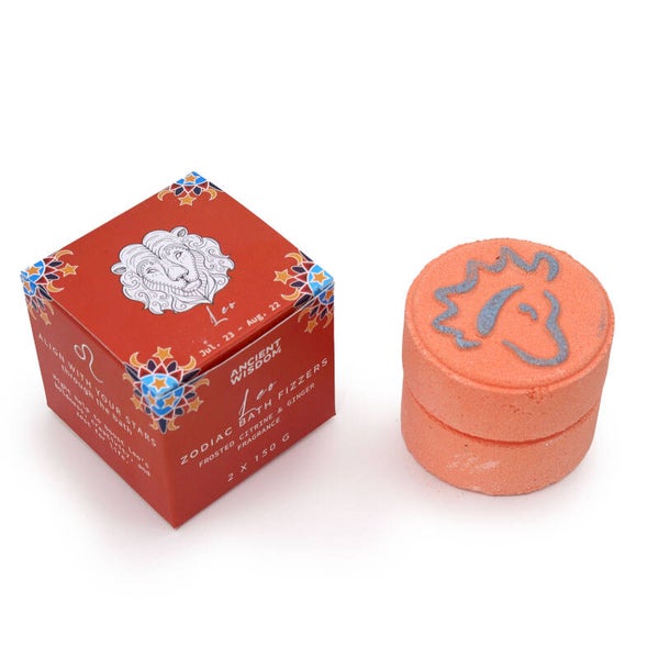 Badbruis Tabletten 2 stuks met Horoscoop - Leeuw