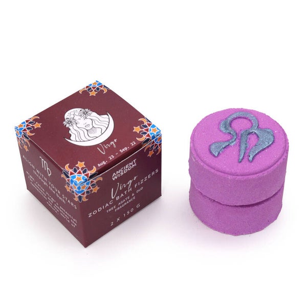 Badbruis Tabletten 2 stuks met Horoscoop - Maagd