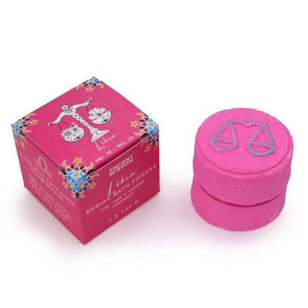 Badbruis Tabletten 2 stuks met Horoscoop - Weegschaal