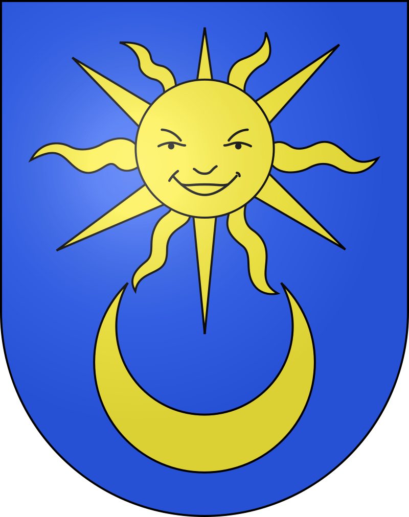 Blason de Grandson, représentant le Jura vaudois