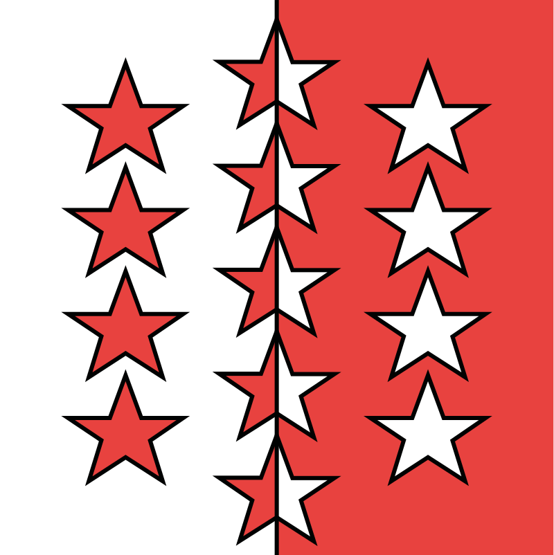 Drapeau du Canton du Valais