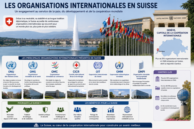 Image d'illustration sur les organisations internationales en Suisse 1