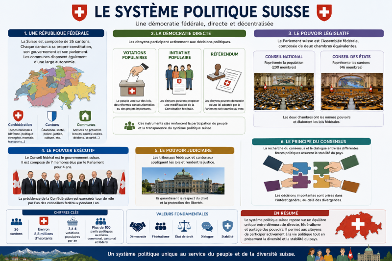 Image d'illustration sur la politique Suisse 1