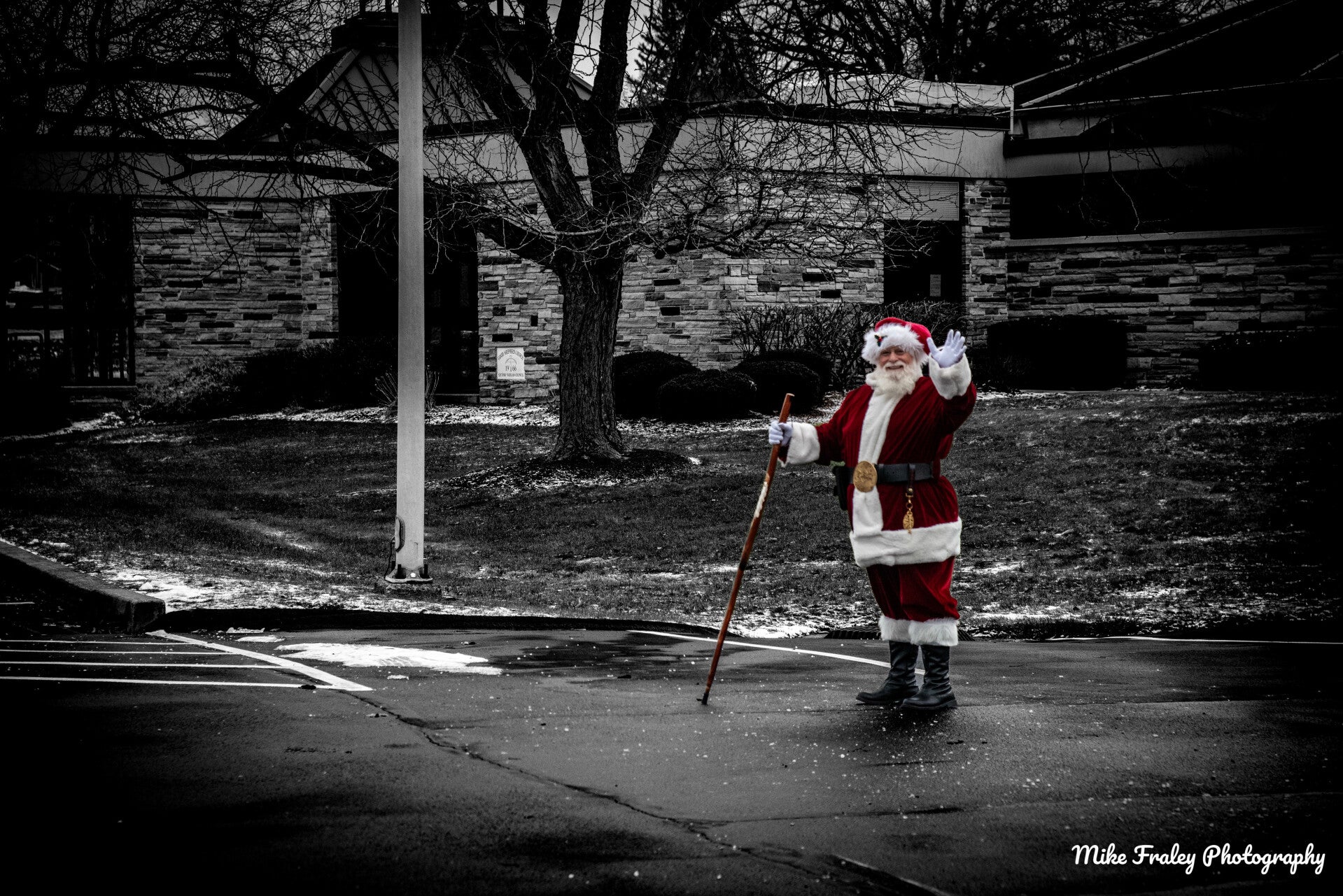 Santa at polar express