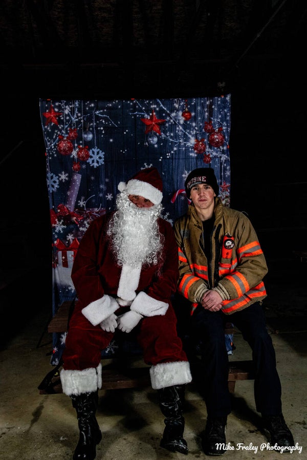 Santa,Firefighter B Varga