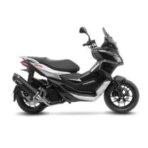 LeoVince Aprilia SR GT 125 NERO Inox Black ​/ Slip​-​on