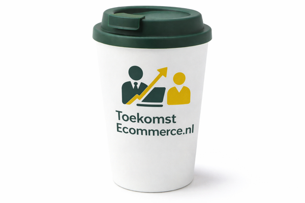 Eco Travel Koffiebeker – ToekomstEcommerce Editie