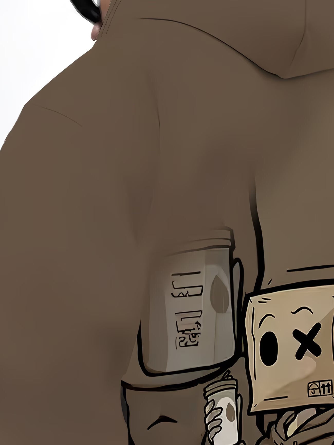 Aura "Paper Bag" Sketch Hoodie