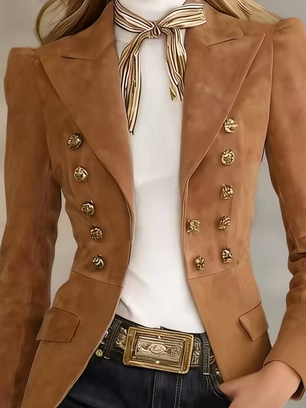 Women'S Elegant Lapel