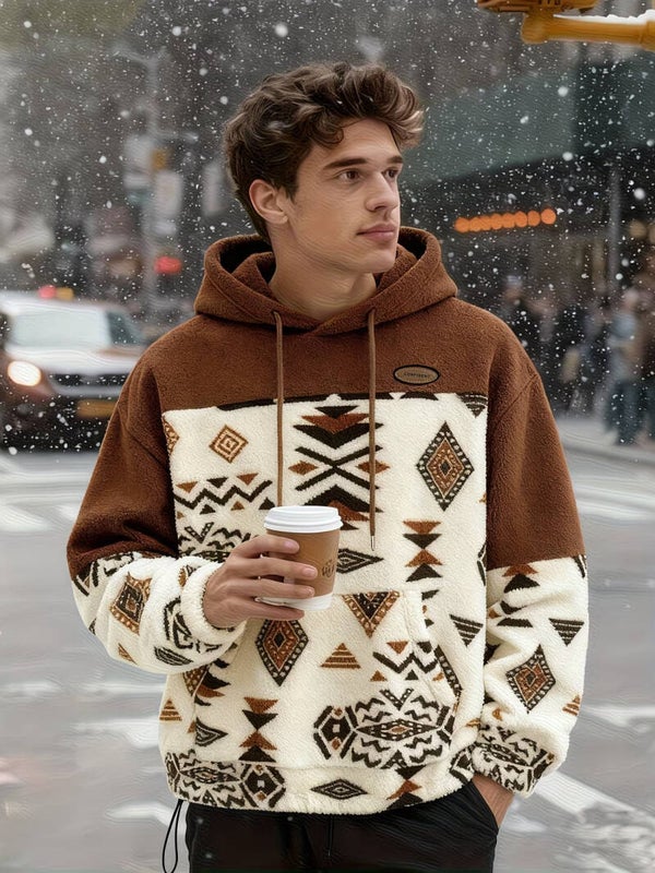 Sierra Tribal Borg Fleece Hoodie