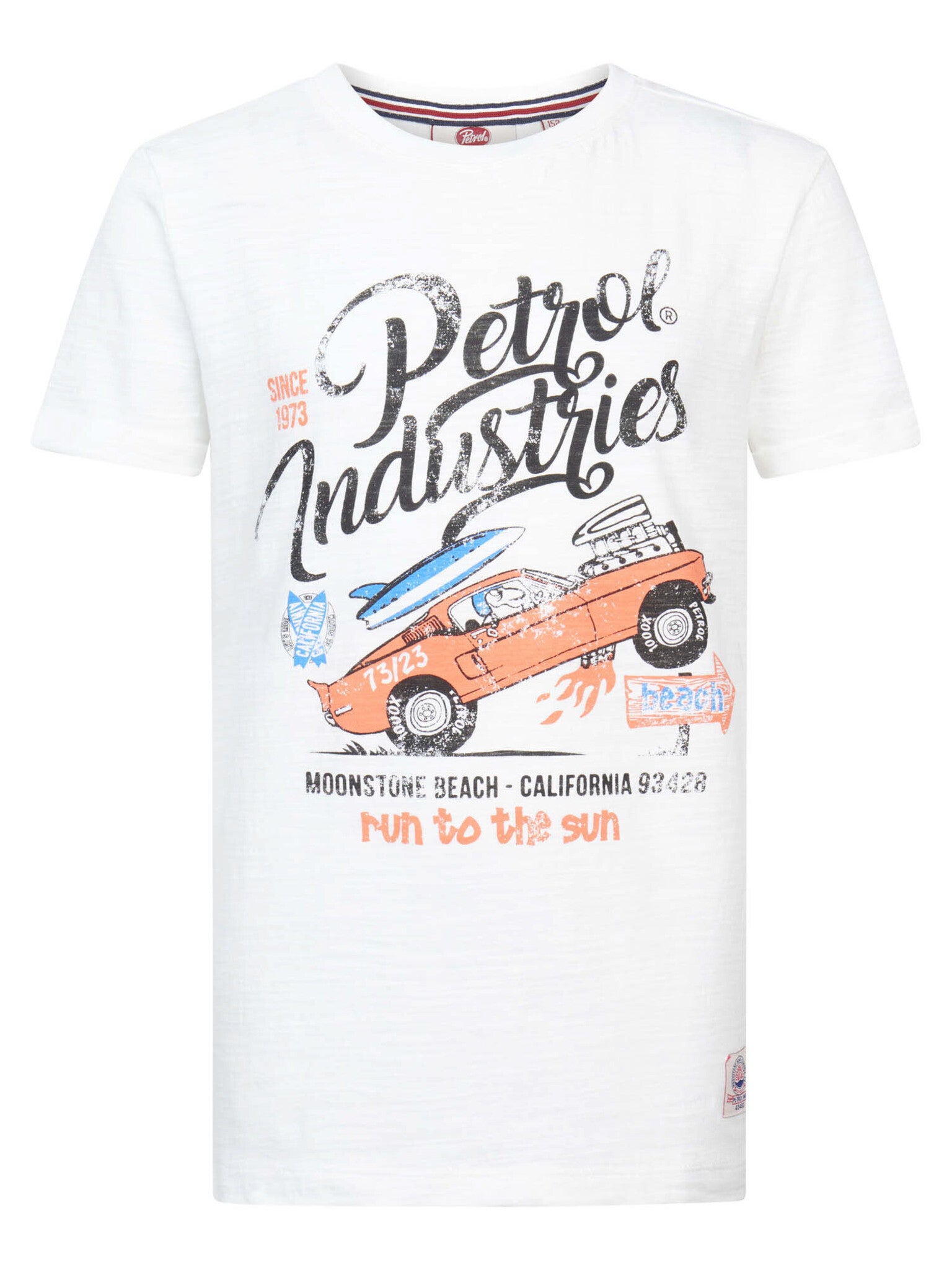 PETROL T-SHIRT SS CLASSIC PRINT WIT