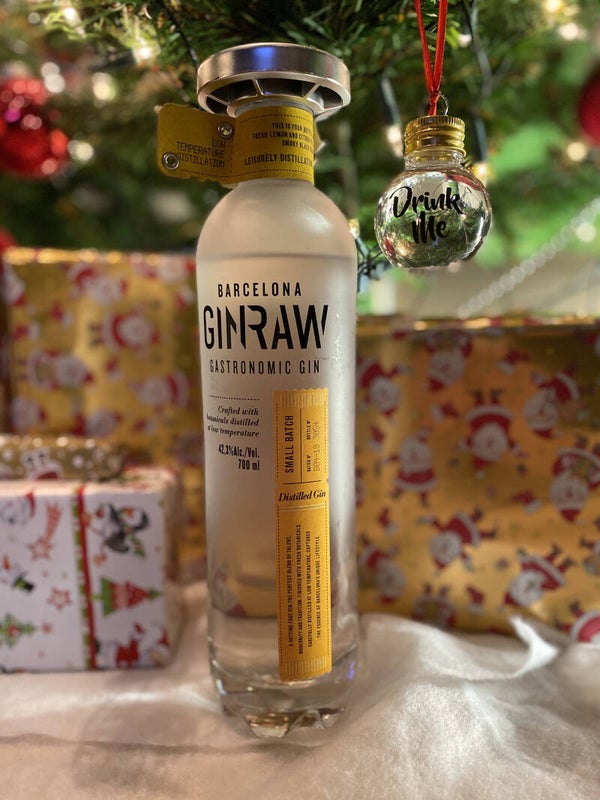 Gin Kerstbal Ginraw Gastronomic Gin