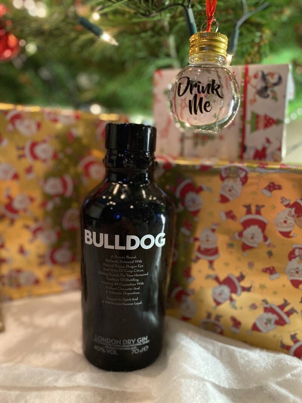 Gin Kerstbal Bulldog gin