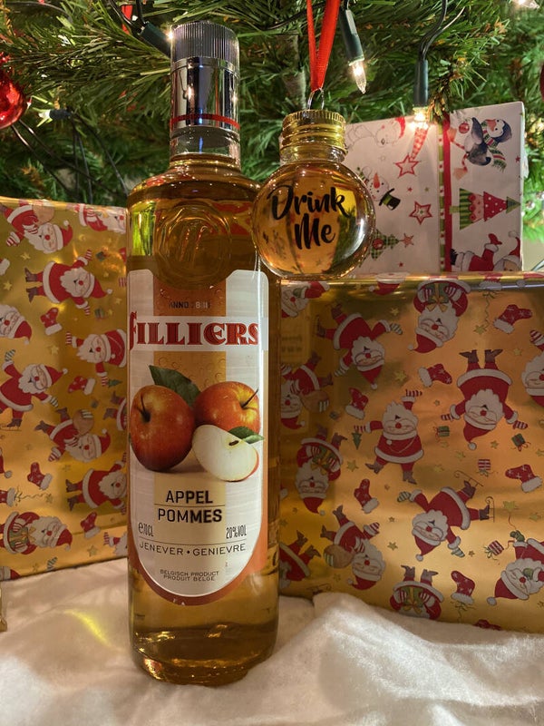 Jenever Kerstbal Filliers Appeljenever