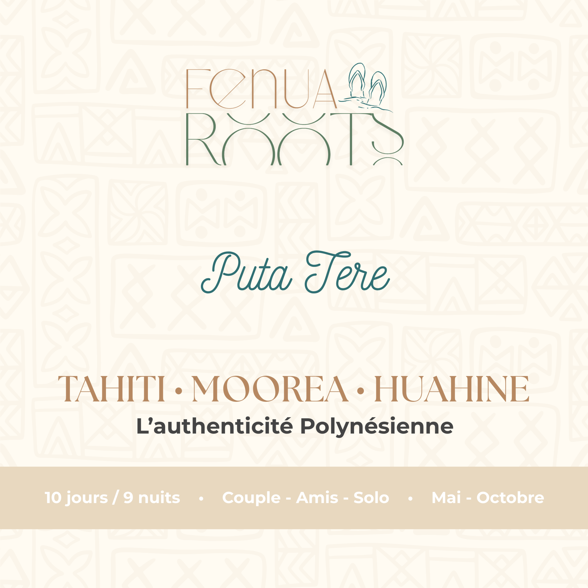 TAHITI • MOOREA • HUAHINE •10 jours