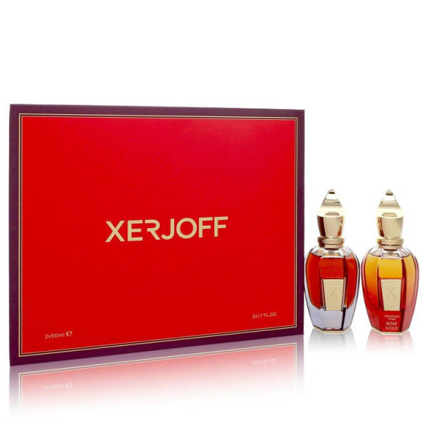 XERJOFF Coffret cadeau Étoiles filantes Ambre Or et Or rose