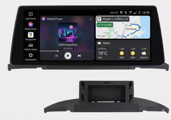 Car Tablet per Bmw Serie 1 F20/21_8/128gb (Cpu 1.6 ghz, t10)